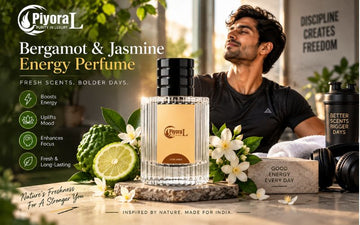 Bergamot and Jasmine Energy Perfume India | The Science of Two Best Workout Scents Combined