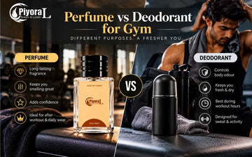 Perfume vs Deodorant for Gym — What You Actually Need | Piyora L
