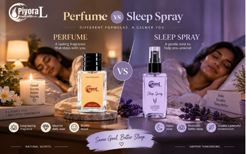 Perfume vs Sleep Spray — Which Works Better for Deep Sleep? (Honest Comparison) | Piyora L